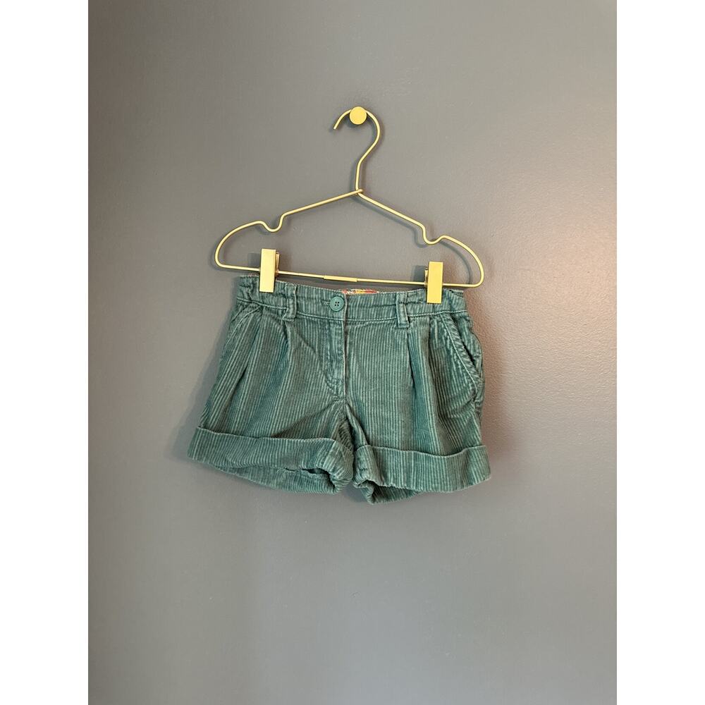 Mini Boden Teal Corduroy Shorts‎